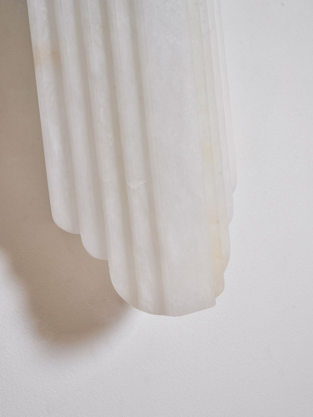 Applique murale moderne Vas en Albâtre Blanc