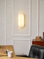 Applique murale moderne Vas en Albâtre Blanc