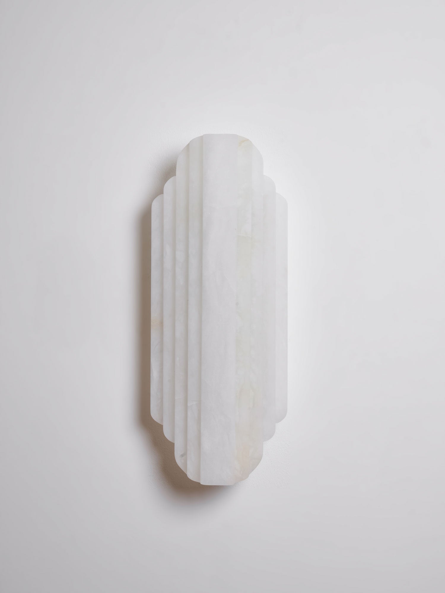 Applique murale moderne Vas en Albâtre Blanc