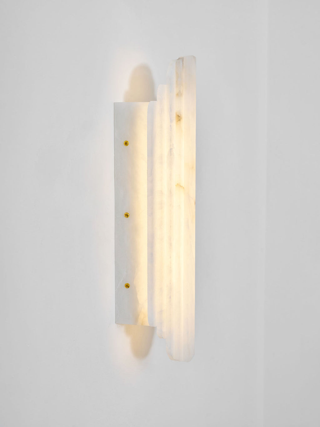 Applique murale moderne Vas en Albâtre Blanc