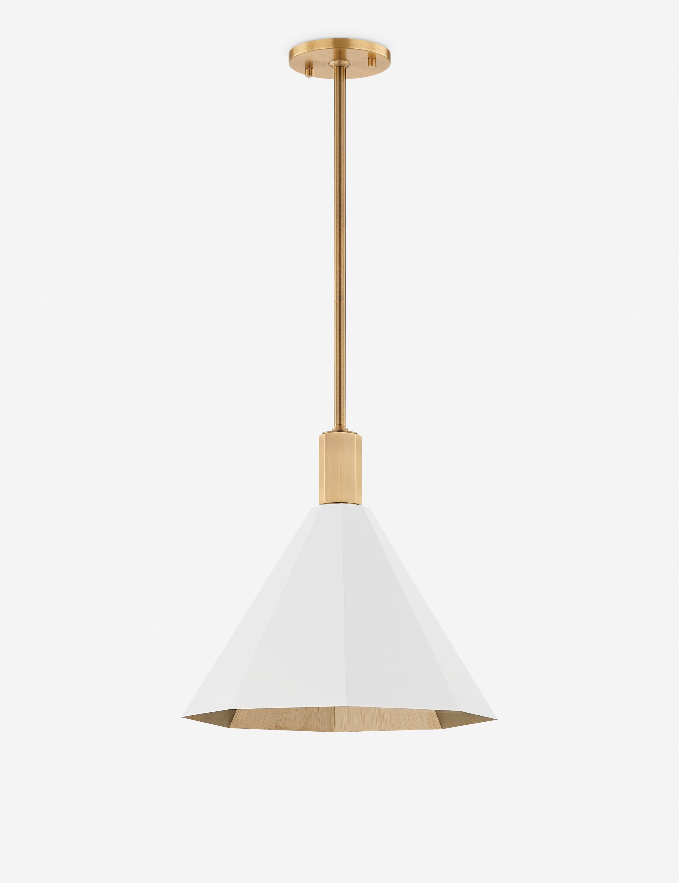 Suspension minimaliste Waltz en blanc - Blanc