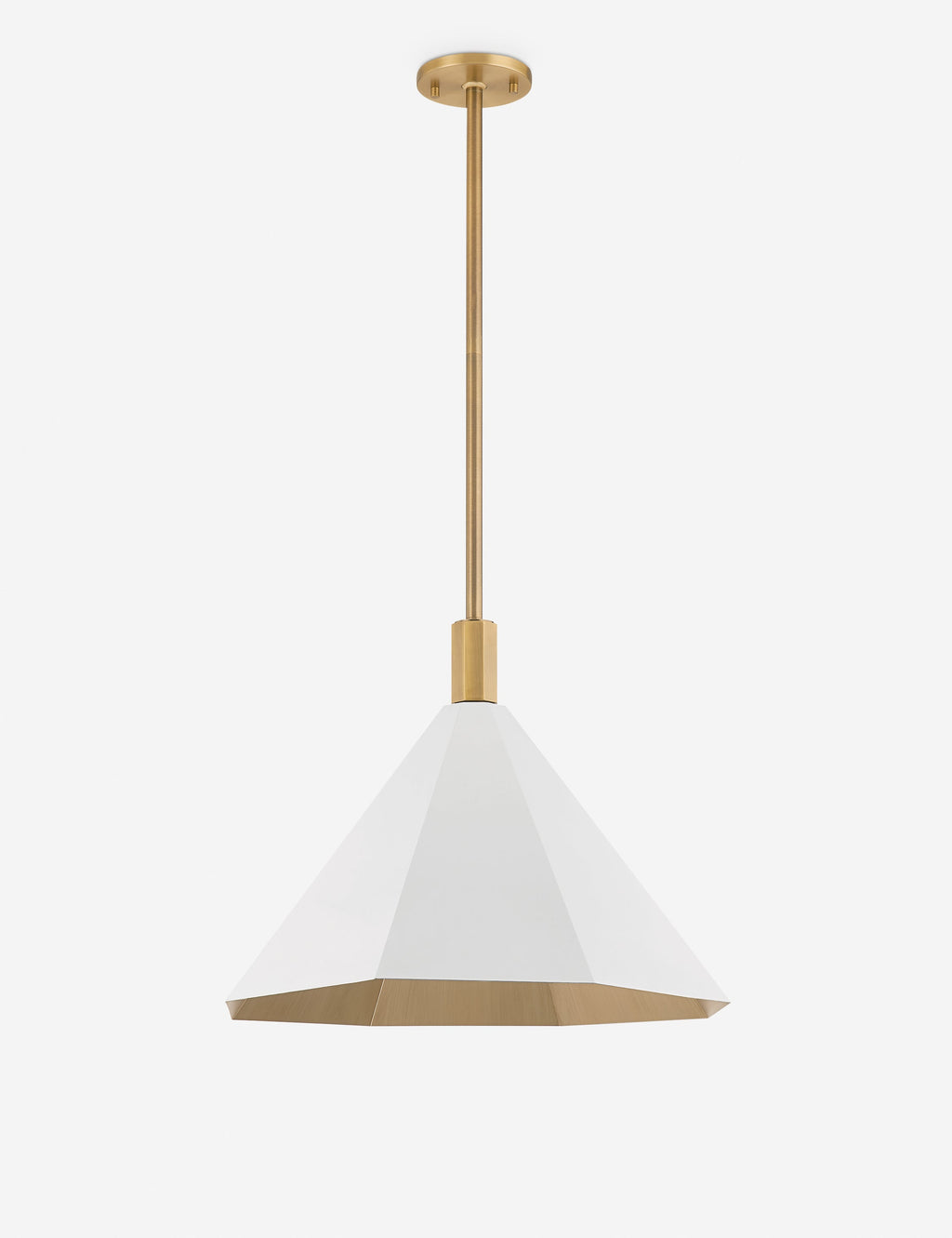Suspension minimaliste Waltz en blanc - Blanc