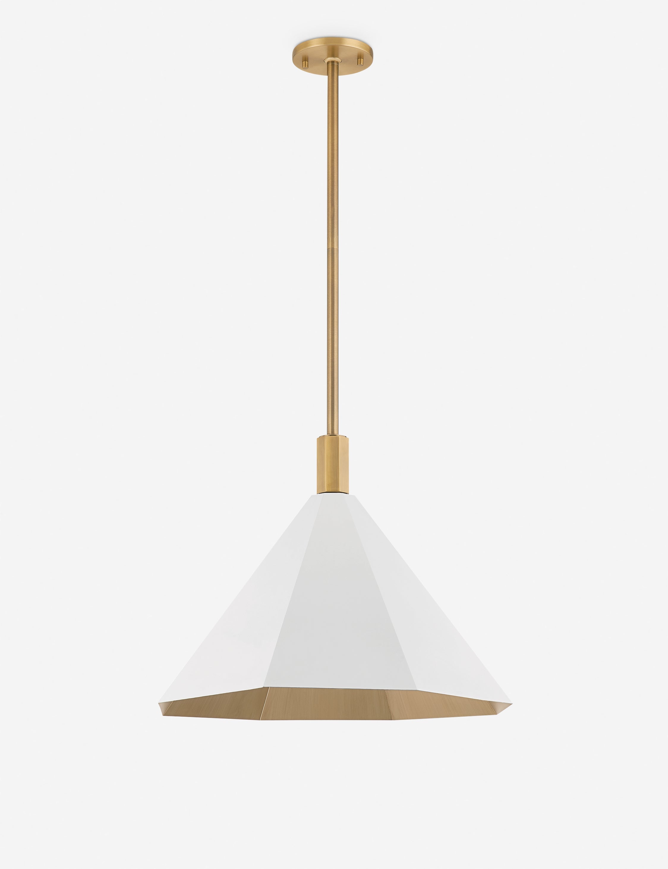 Suspension minimaliste Waltz en blanc - Blanc