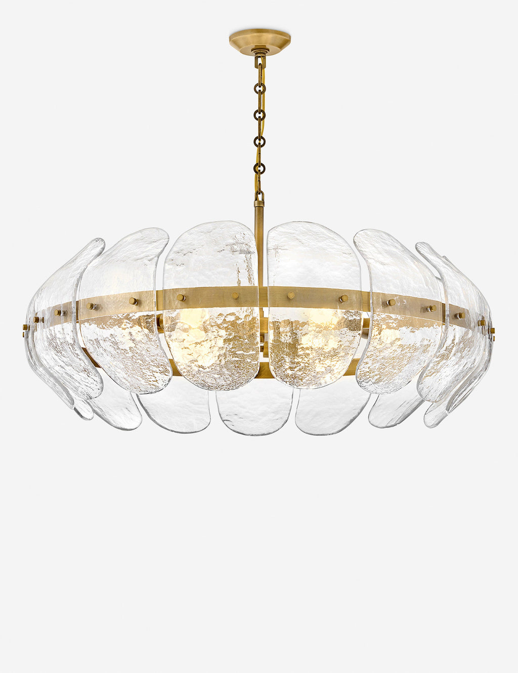 Lustre design Thorfinn en heritage laiton - Heritage laiton