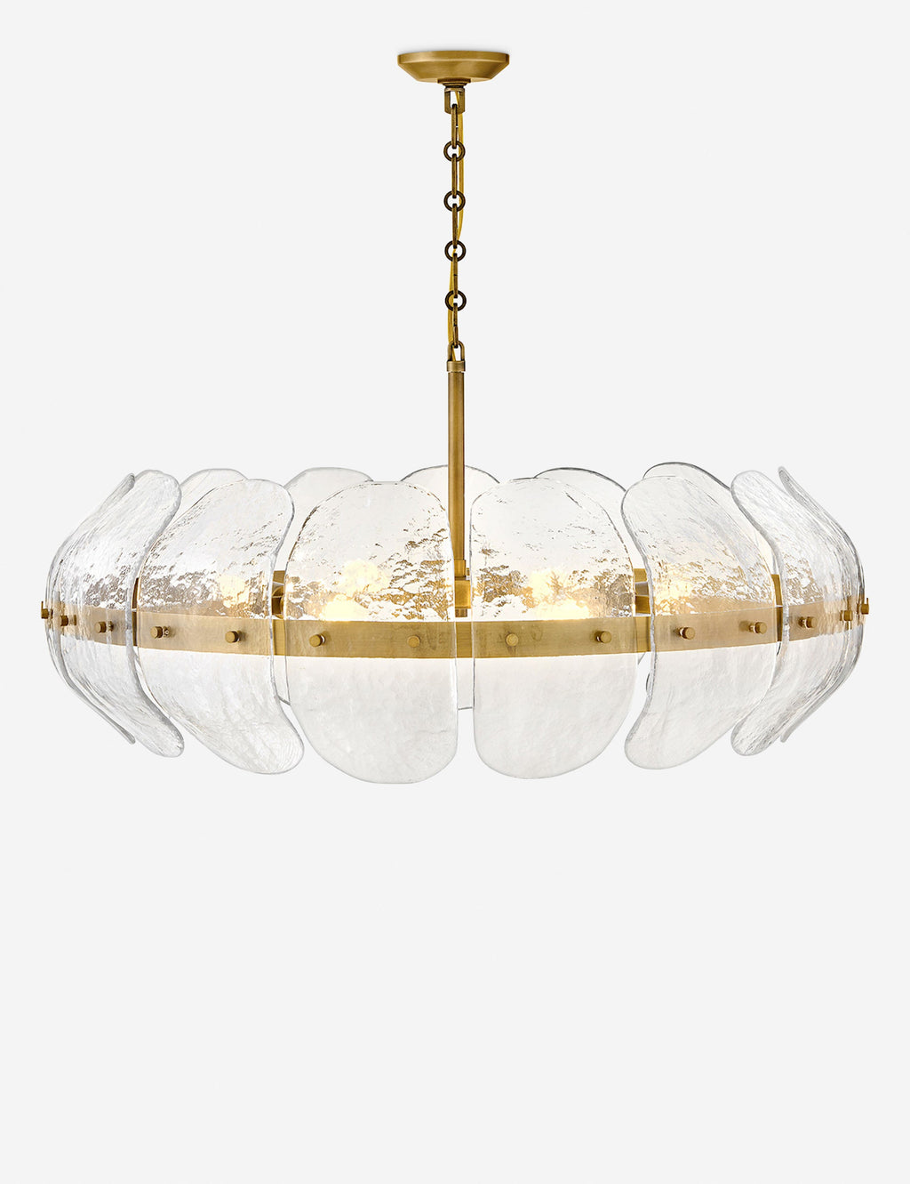 Lustre design Thorfinn en heritage laiton - Heritage laiton