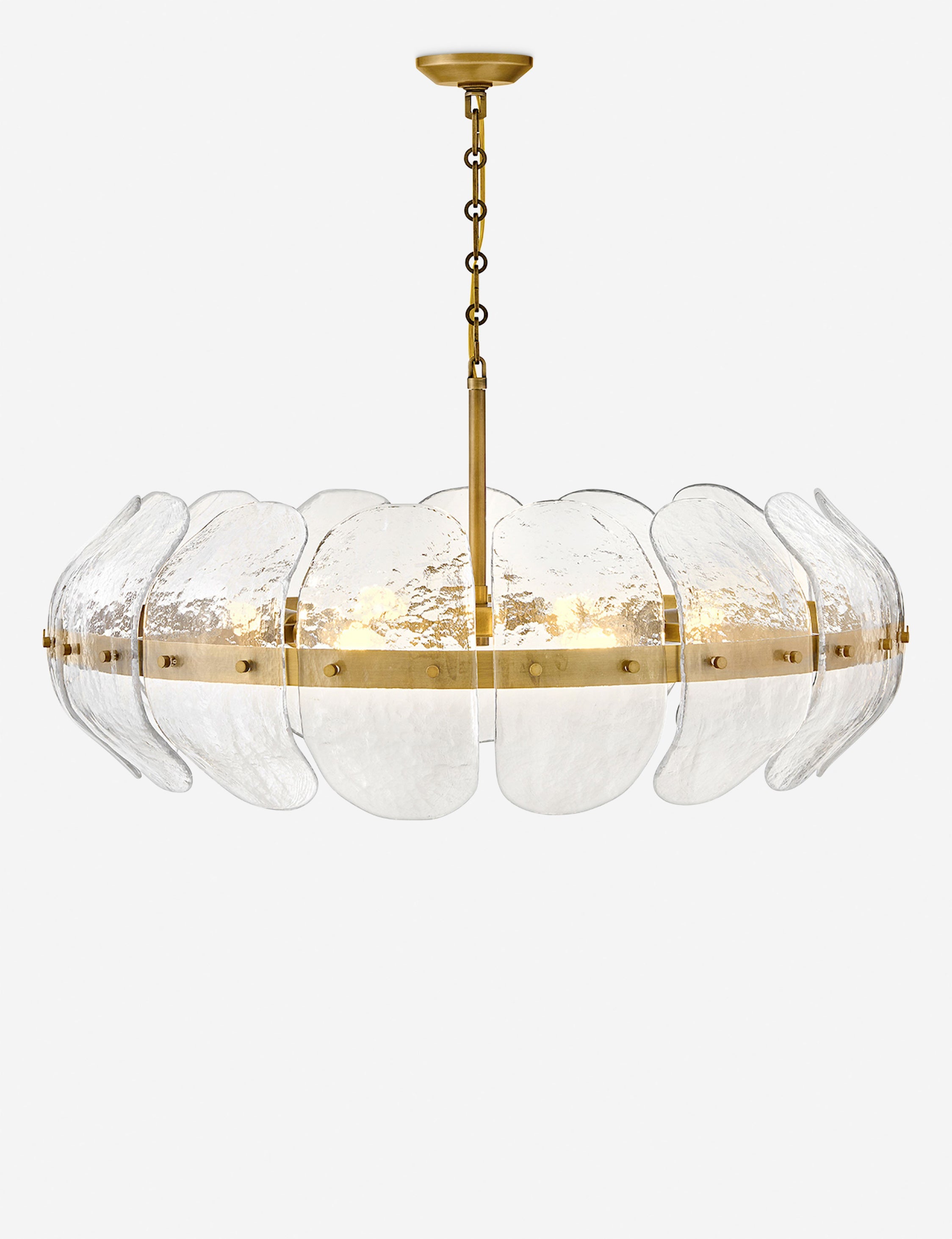 Lustre design Thorfinn en heritage laiton - Heritage laiton