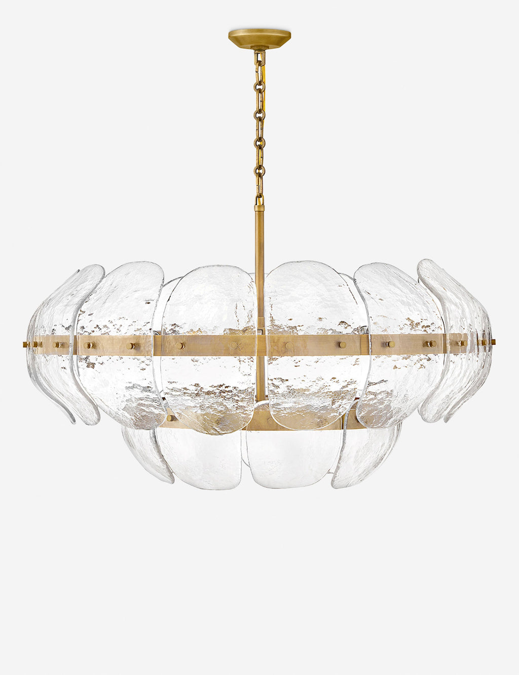 Lustre design Thorfinn en heritage laiton - Heritage laiton