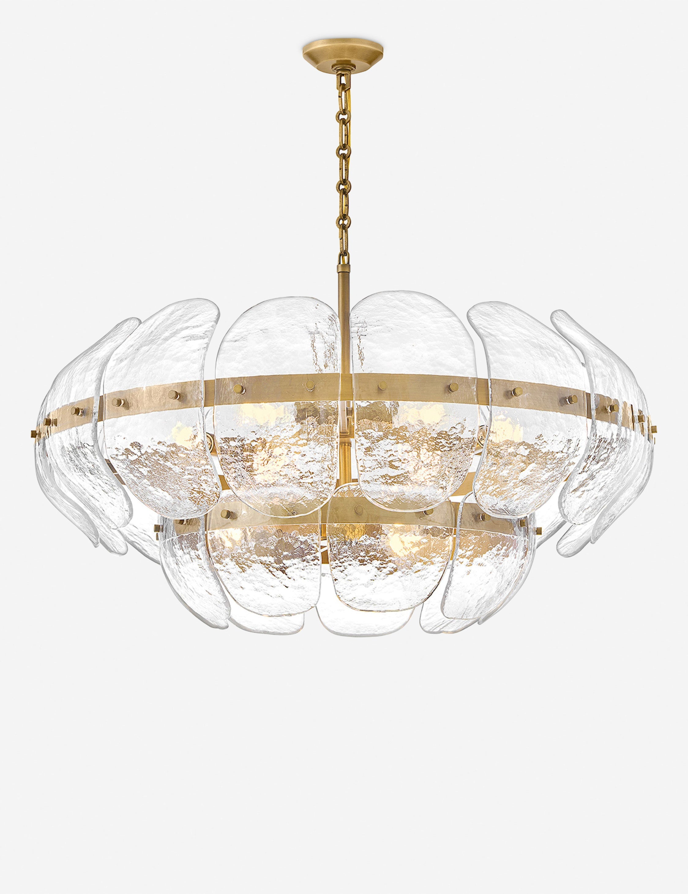 Lustre design Thorfinn en heritage laiton - Heritage laiton