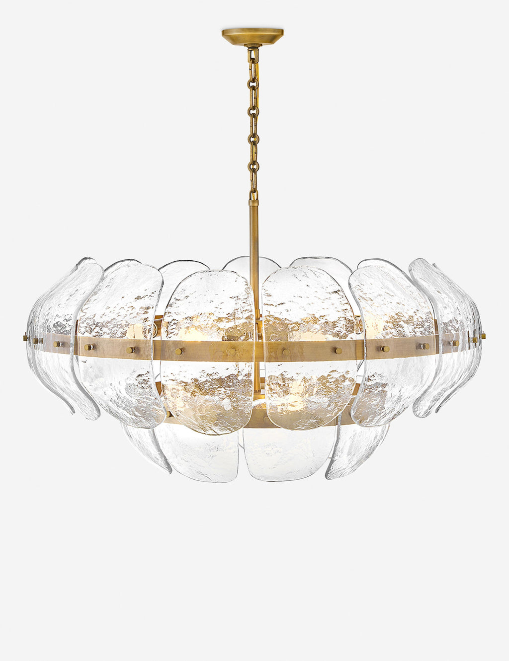 Lustre design Thorfinn en heritage laiton - Heritage laiton