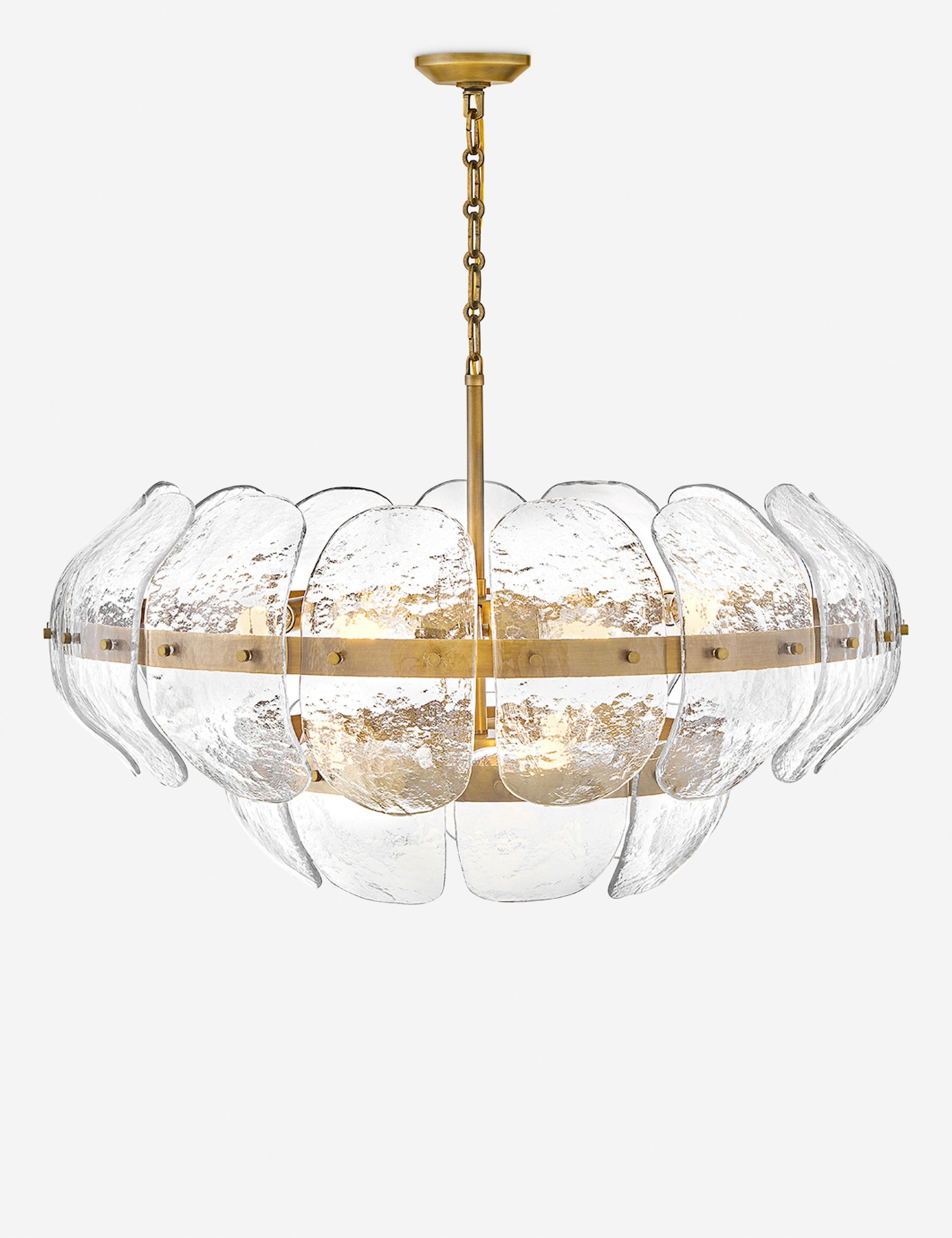 Lustre design Thorfinn en heritage laiton - Heritage laiton