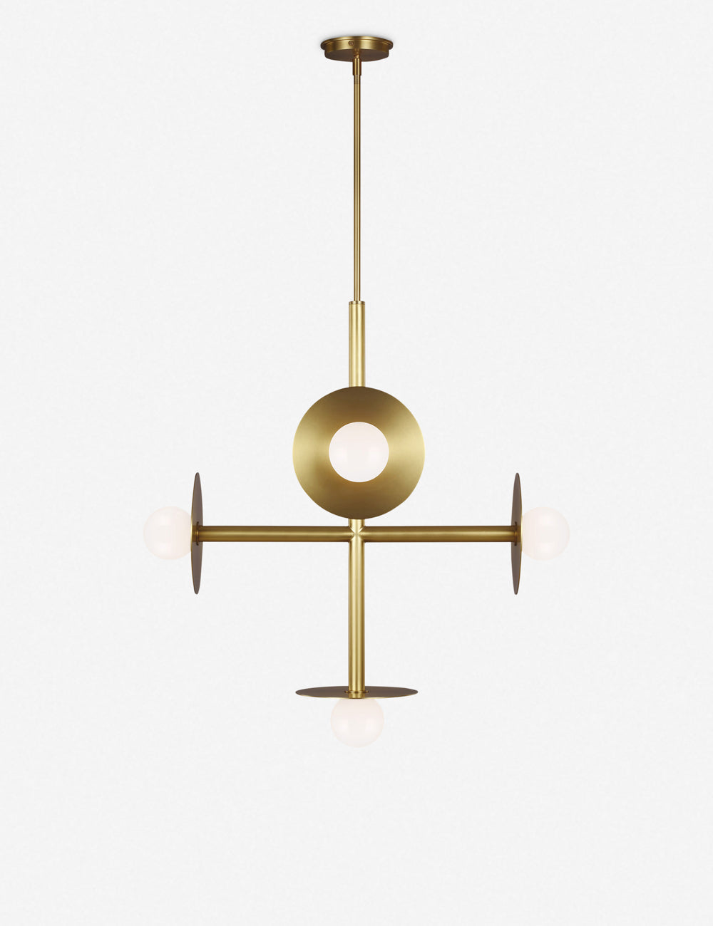Lustre moderne Arden en laiton bruni - Laiton bruni