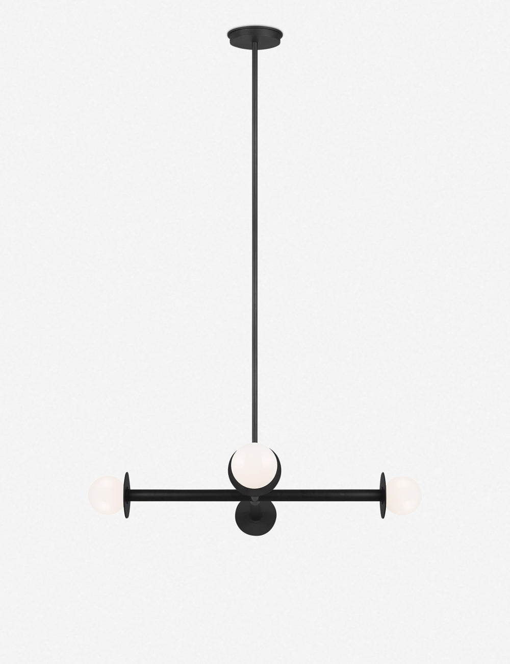 Lustre design Enoch en noir - Noir