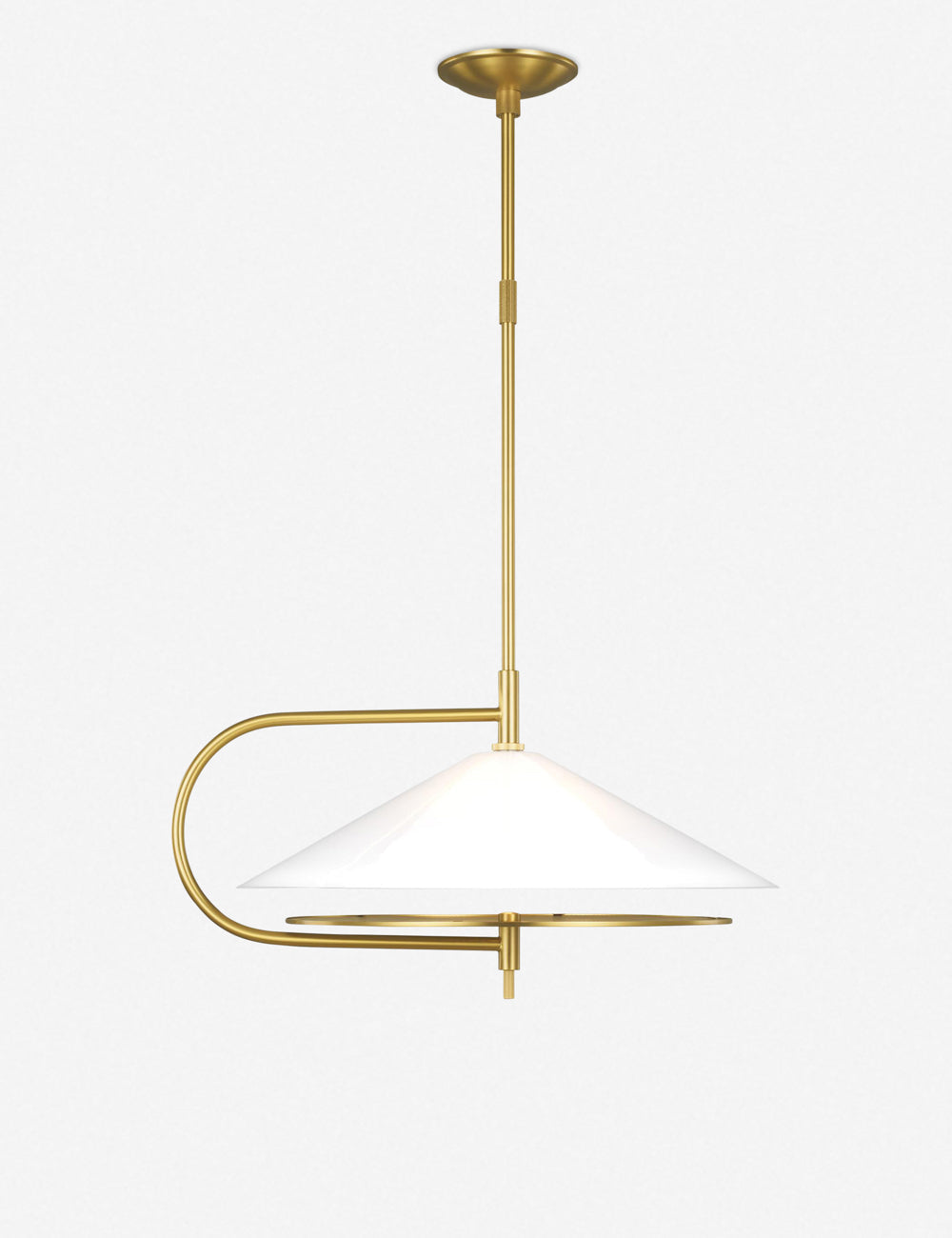Suspension design Vidkun en laiton bruni - Laiton bruni