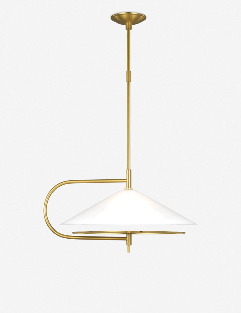 Suspension design Vidkun en laiton bruni - Laiton bruni