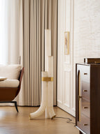 Lampadaire moderne Askild en Albâtre