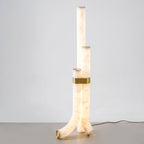 Lampadaire moderne Askild en Albâtre