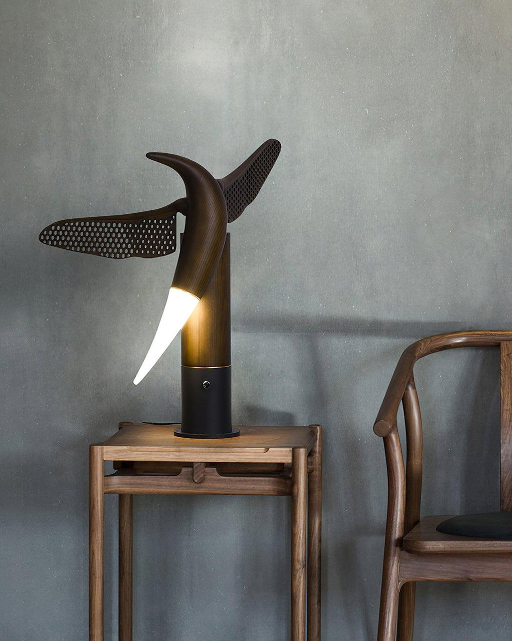 Lampe à poser moderne Jokul en Bois