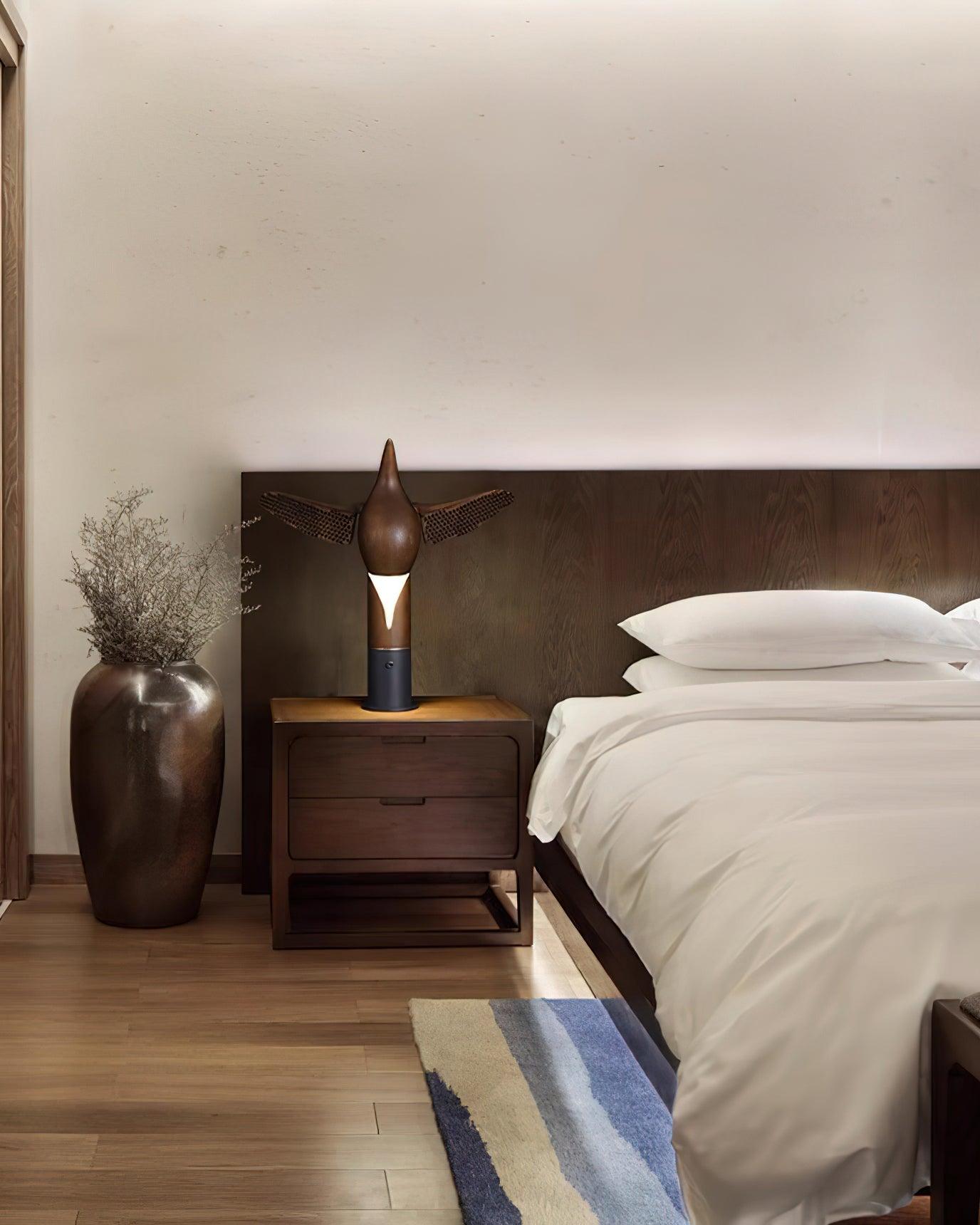 Lampe à poser moderne Jokul en Bois