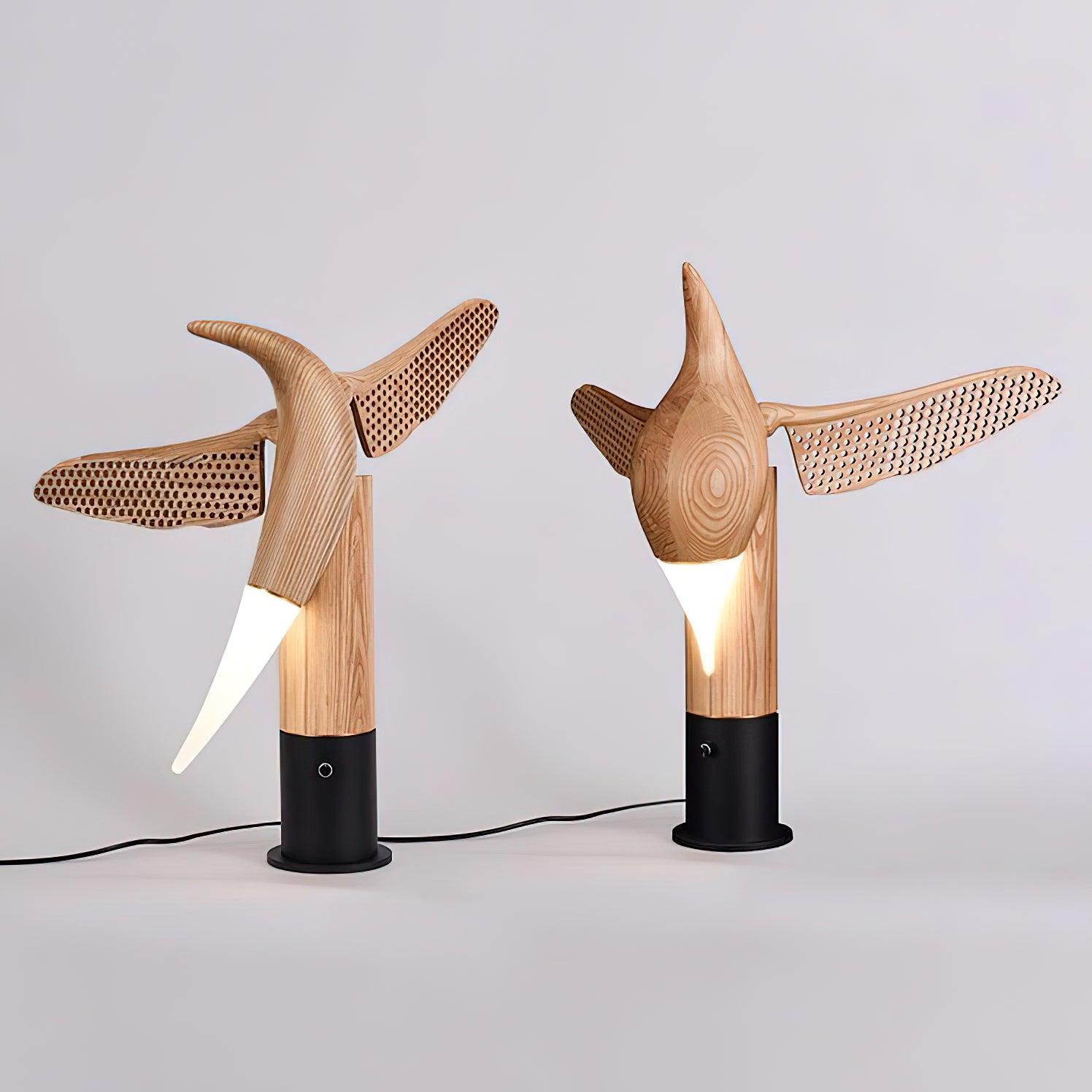 Lampe à poser moderne Jokul en Bois