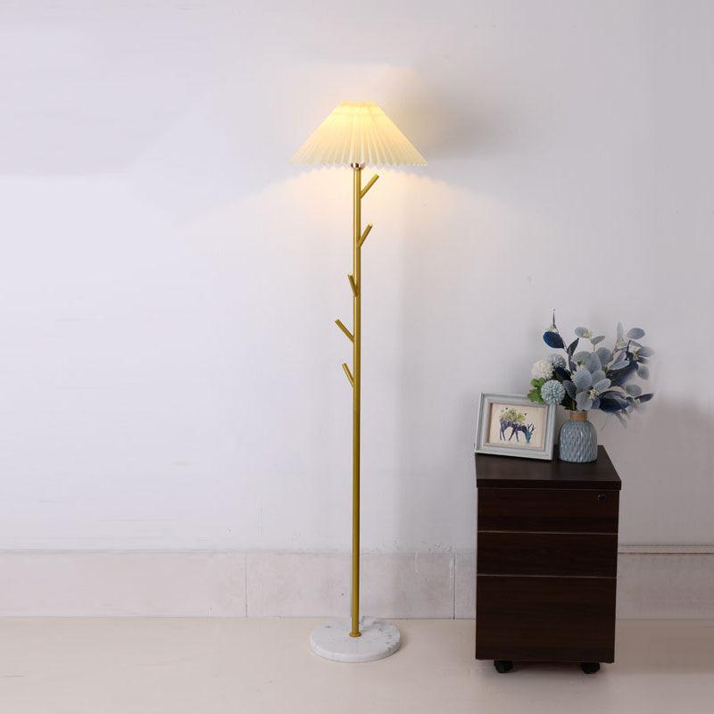 Lampadaire moderne Stav en Marbre Doré