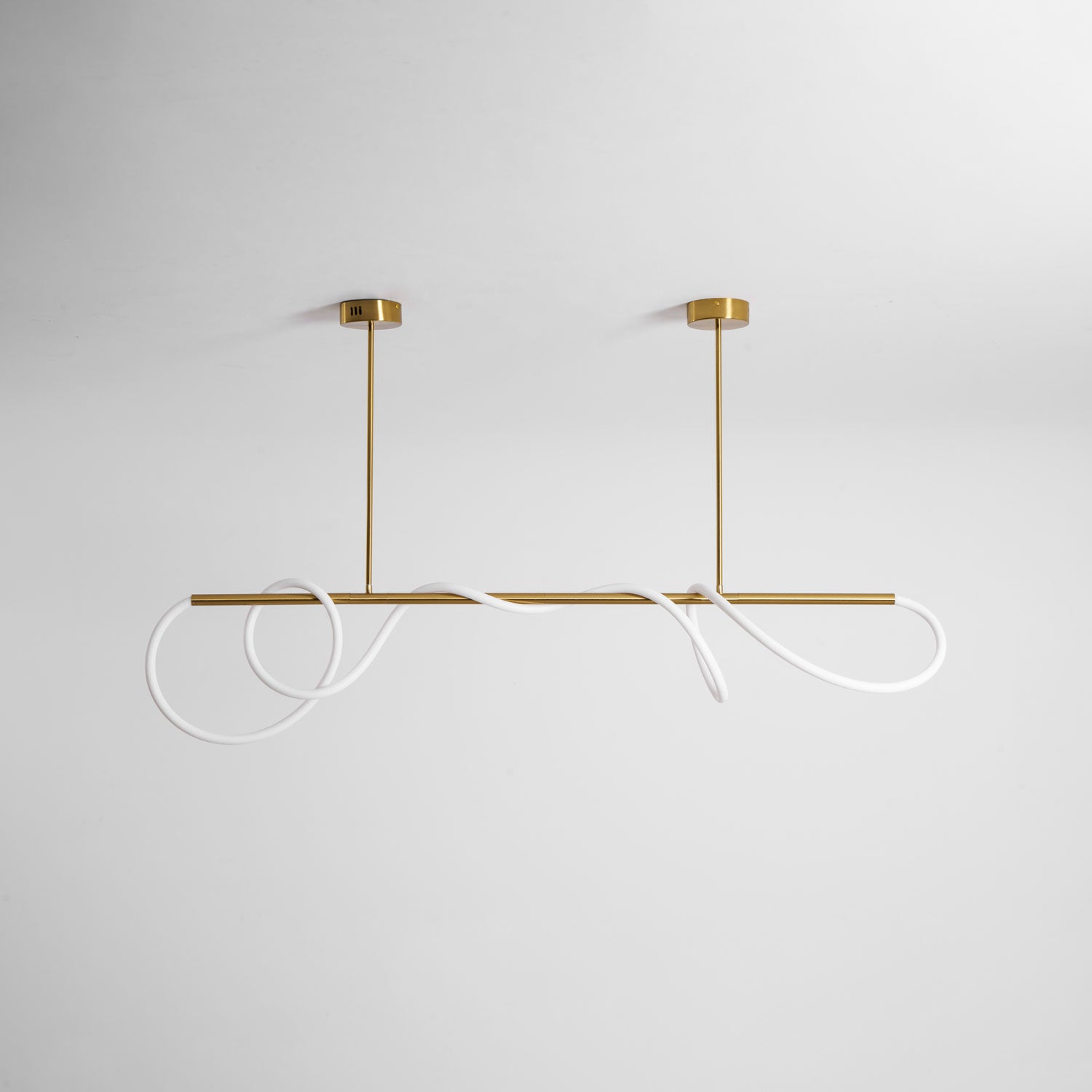 Lustre moderne Dagan en Métal Or et blanc