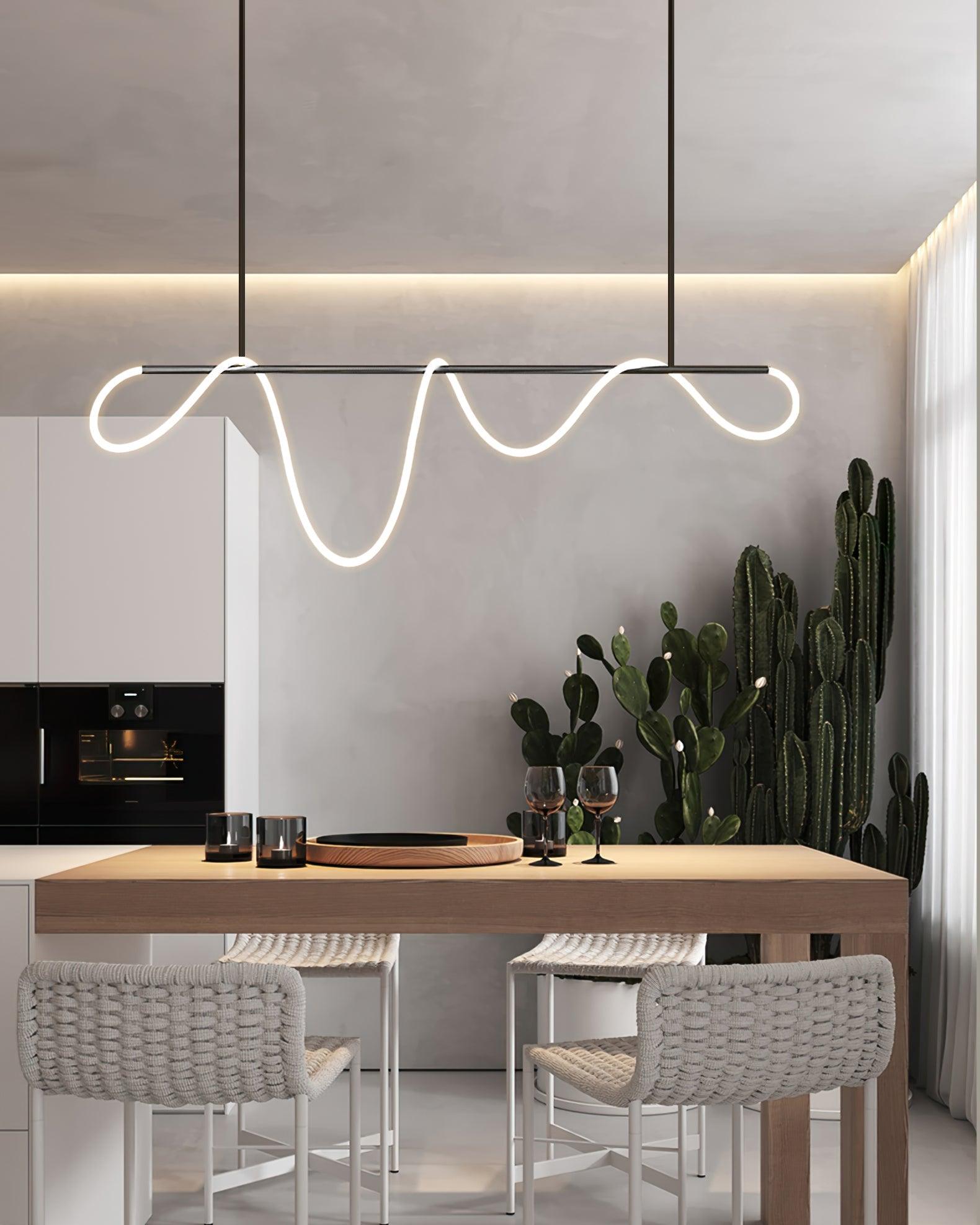 Lustre moderne Dagan en Métal Or et blanc