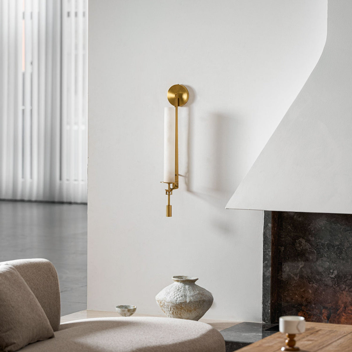 Fontanelle Alabaster Wall Lamp