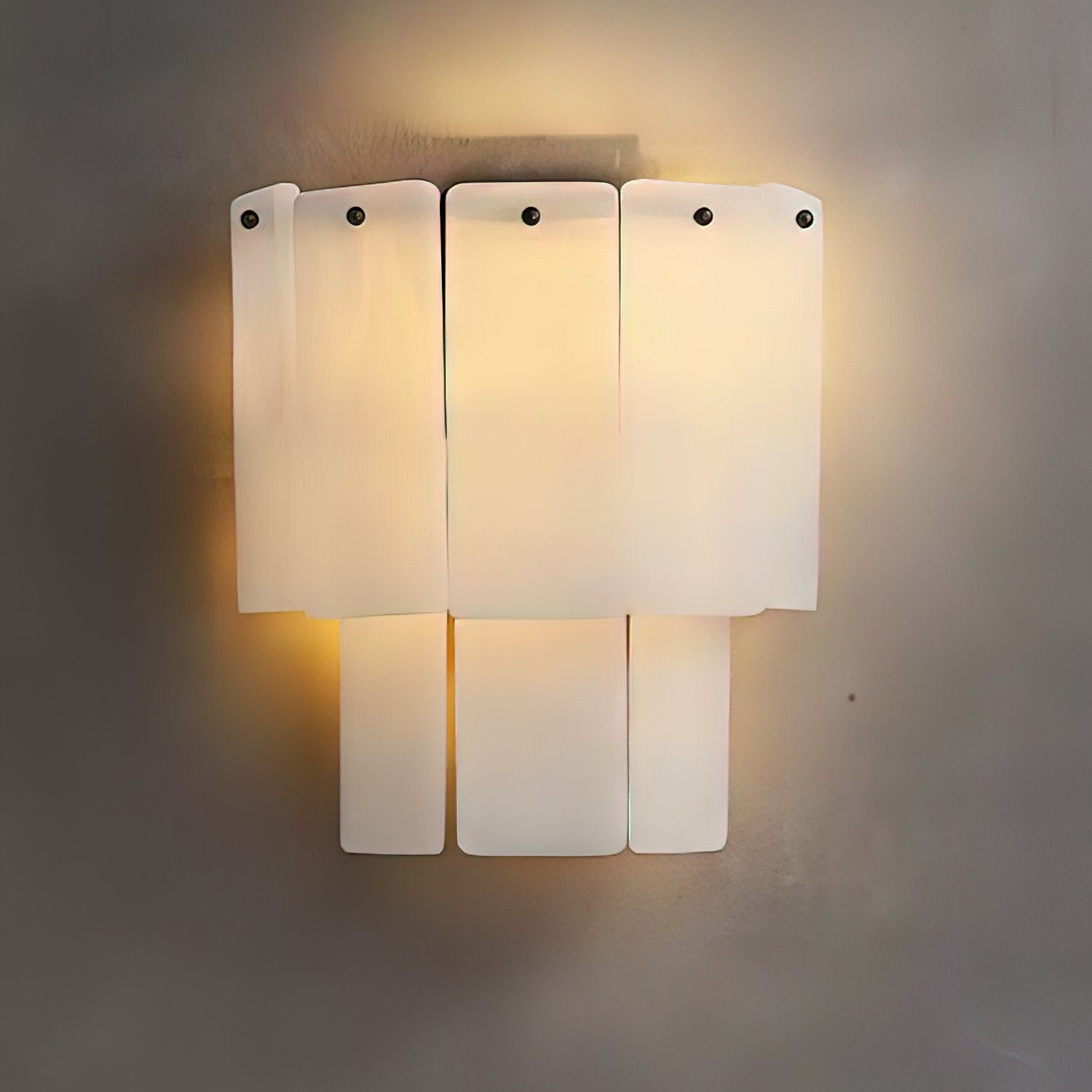 Applique murale moderne Birgir en Albâtre Blanc