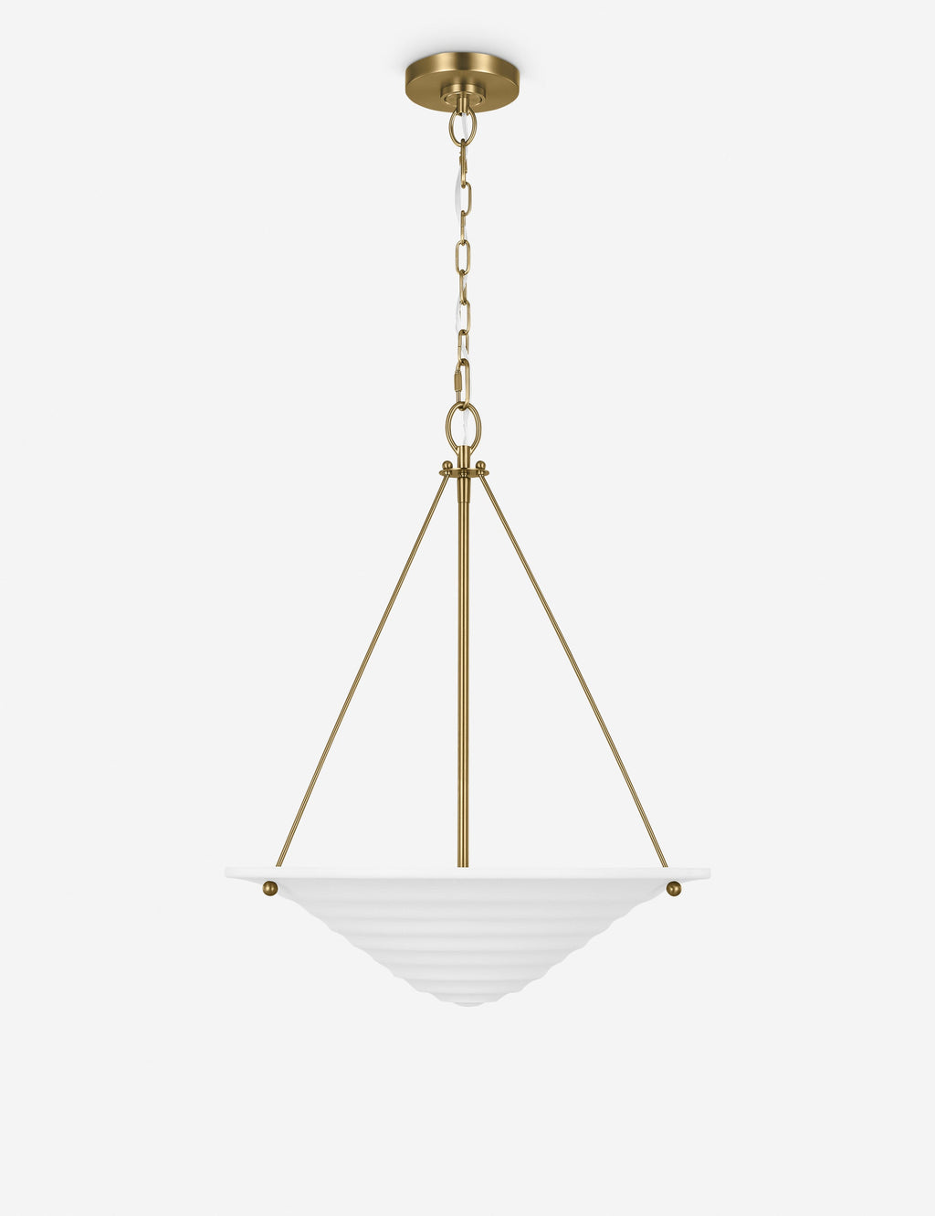 Suspension contemporain Gote en texturé blanc - Texturé blanc