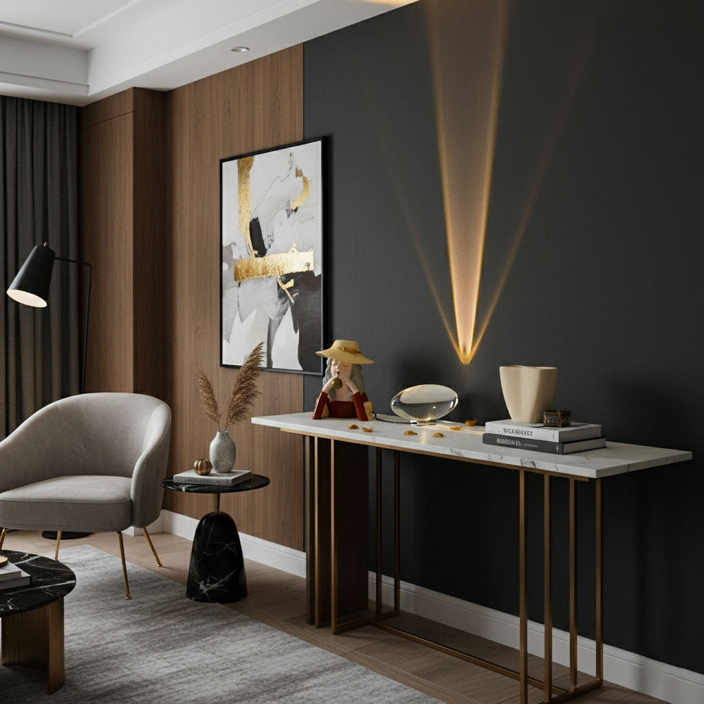 Lampe à poser moderne Kaarle en Verre