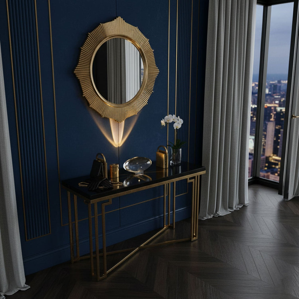 Lampe à poser moderne Kaarle en Verre