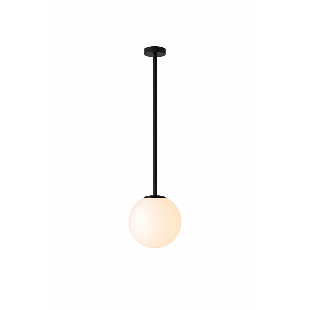 Lustre moderne Ejnar en Métal, Verre Noir