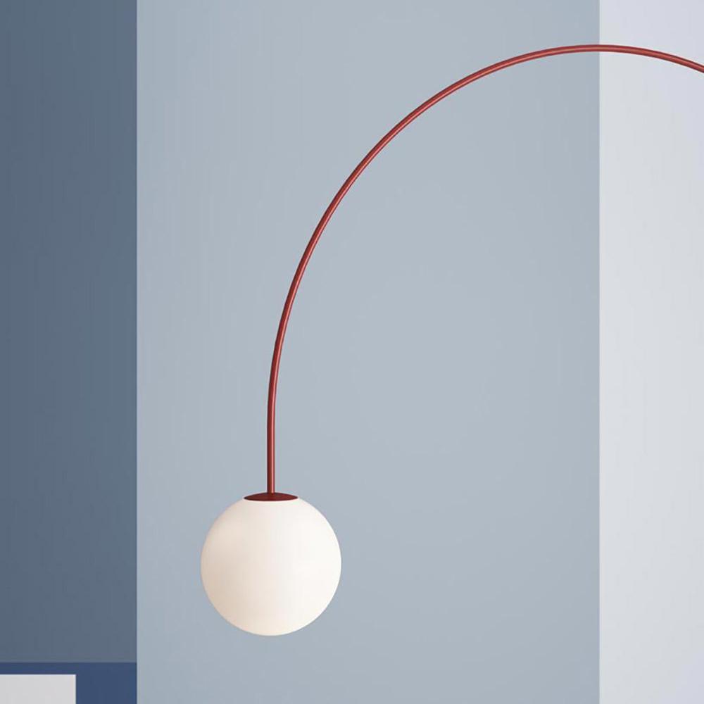 Lustre moderne Ejnar en Métal, Verre Noir