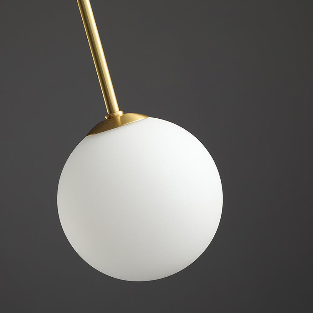 Lustre moderne Ejnar en Métal, Verre Noir