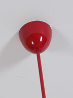 Lustre moderne Ejnar en Métal, Verre bordeaux