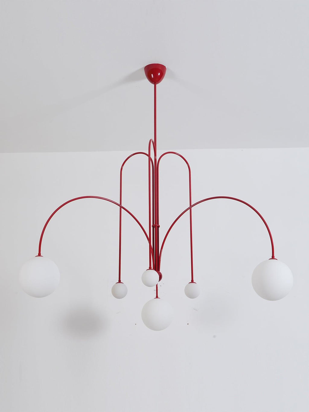 Lustre moderne Ejnar en Métal, Verre Noir