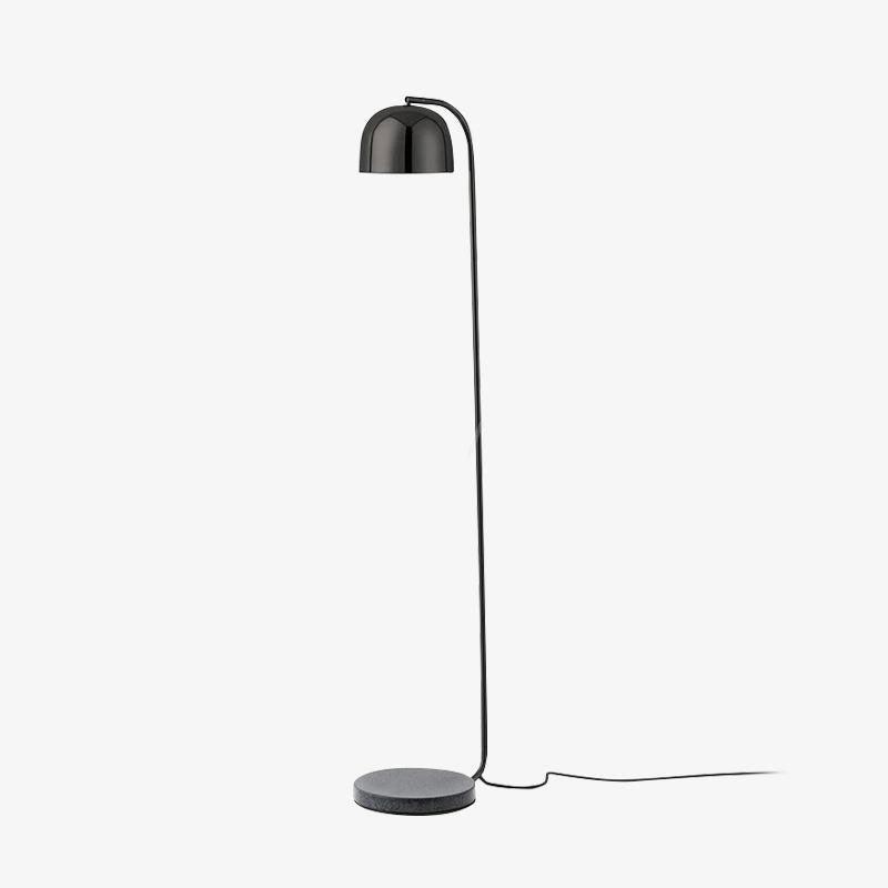 Lampadaire moderne Faulkner en Métal Noir