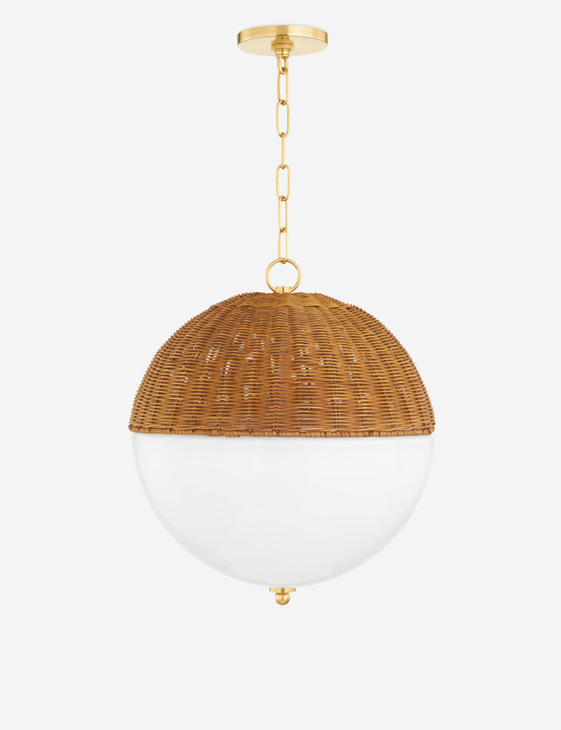 Suspension design Brock en laiton vieilli - Laiton vieilli