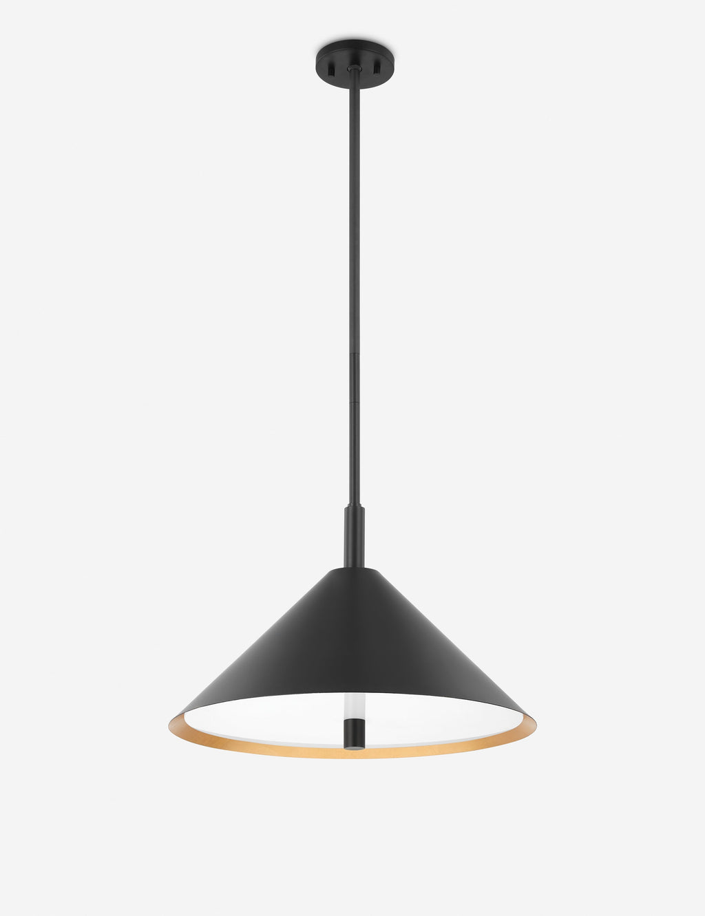 Suspension moderne Pyry en feuille d'or - Feuille d'or