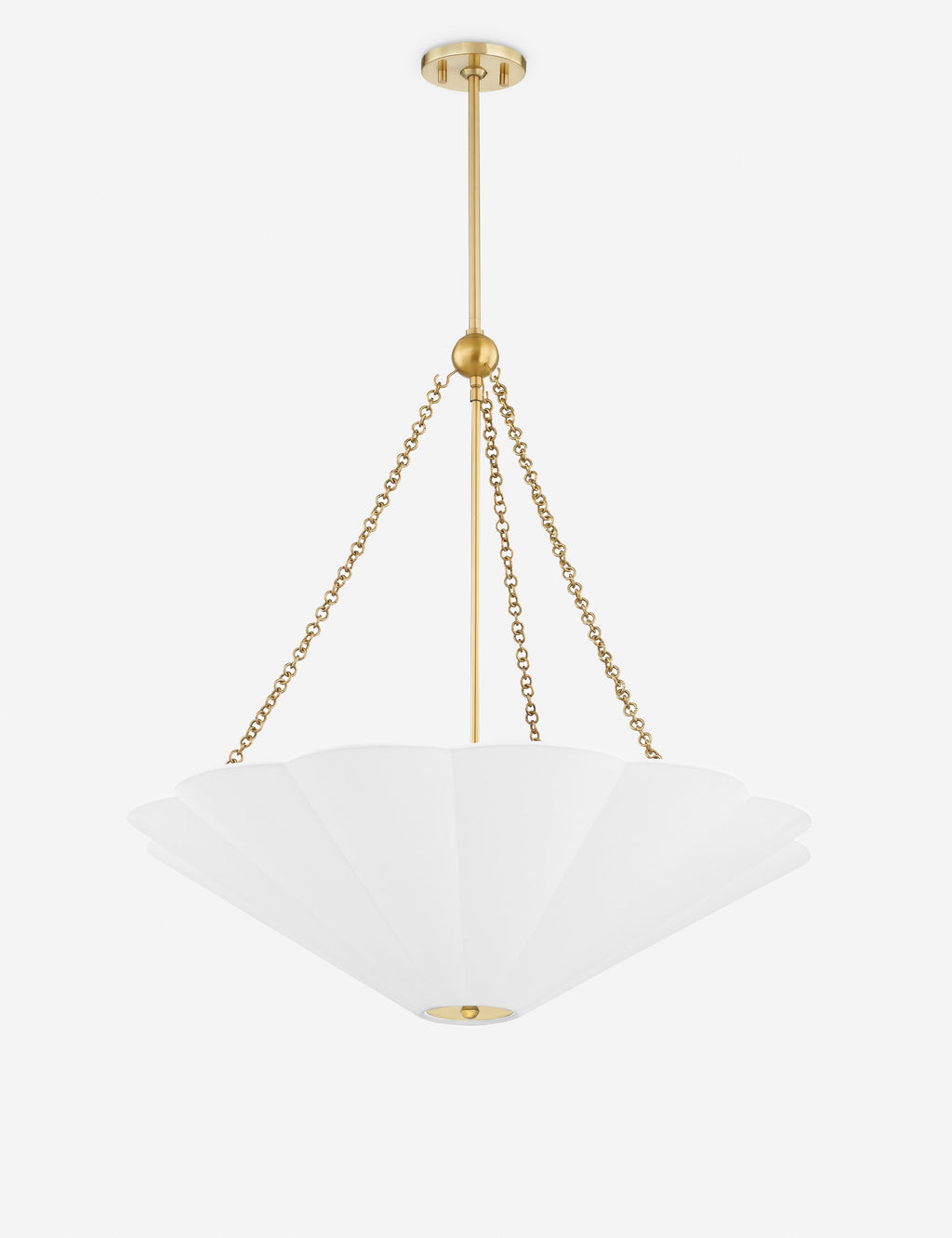 Suspension design Godfred en laiton vieilli - Laiton vieilli