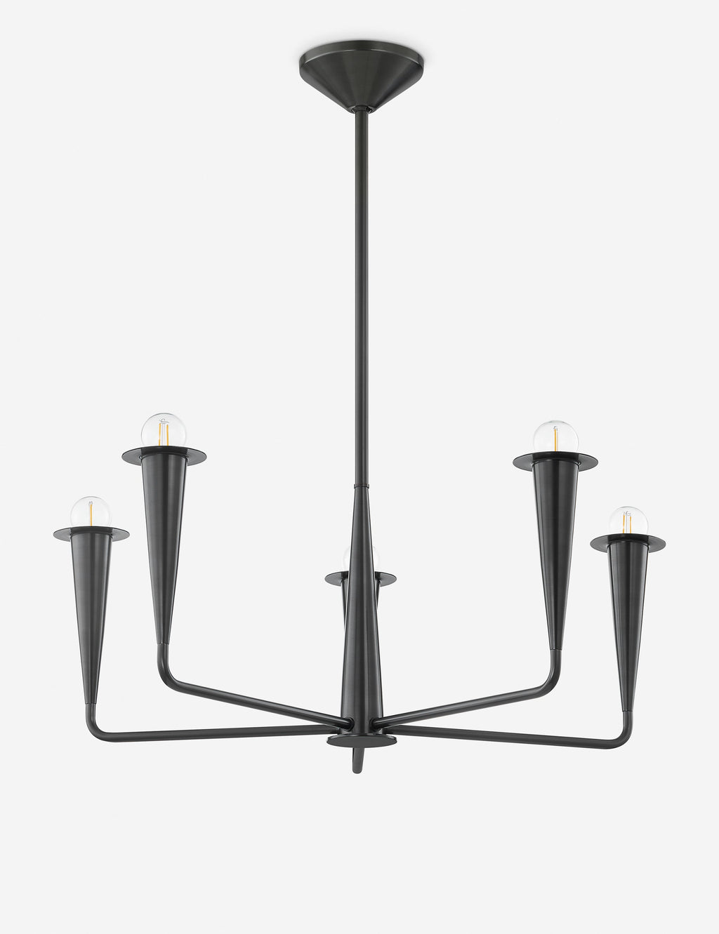 Lustre classique Rutland en noir - Noir