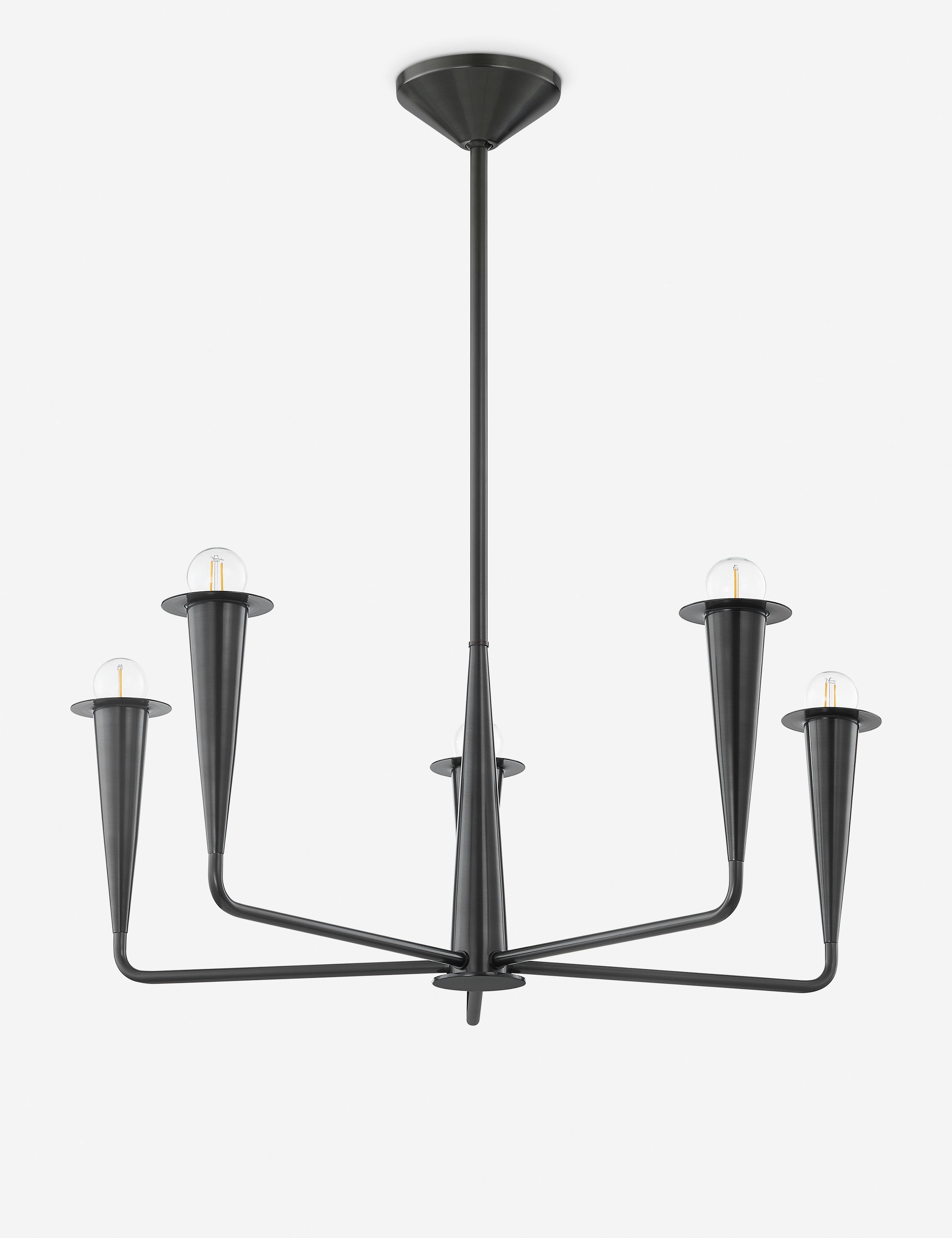 Lustre classique Rutland en noir - Noir