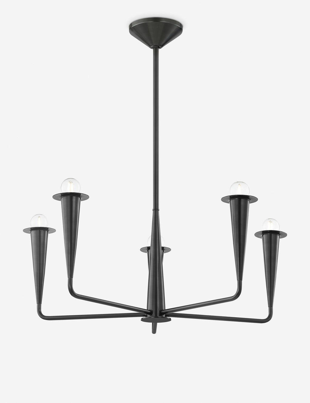 Lustre classique Rutland en noir - Noir