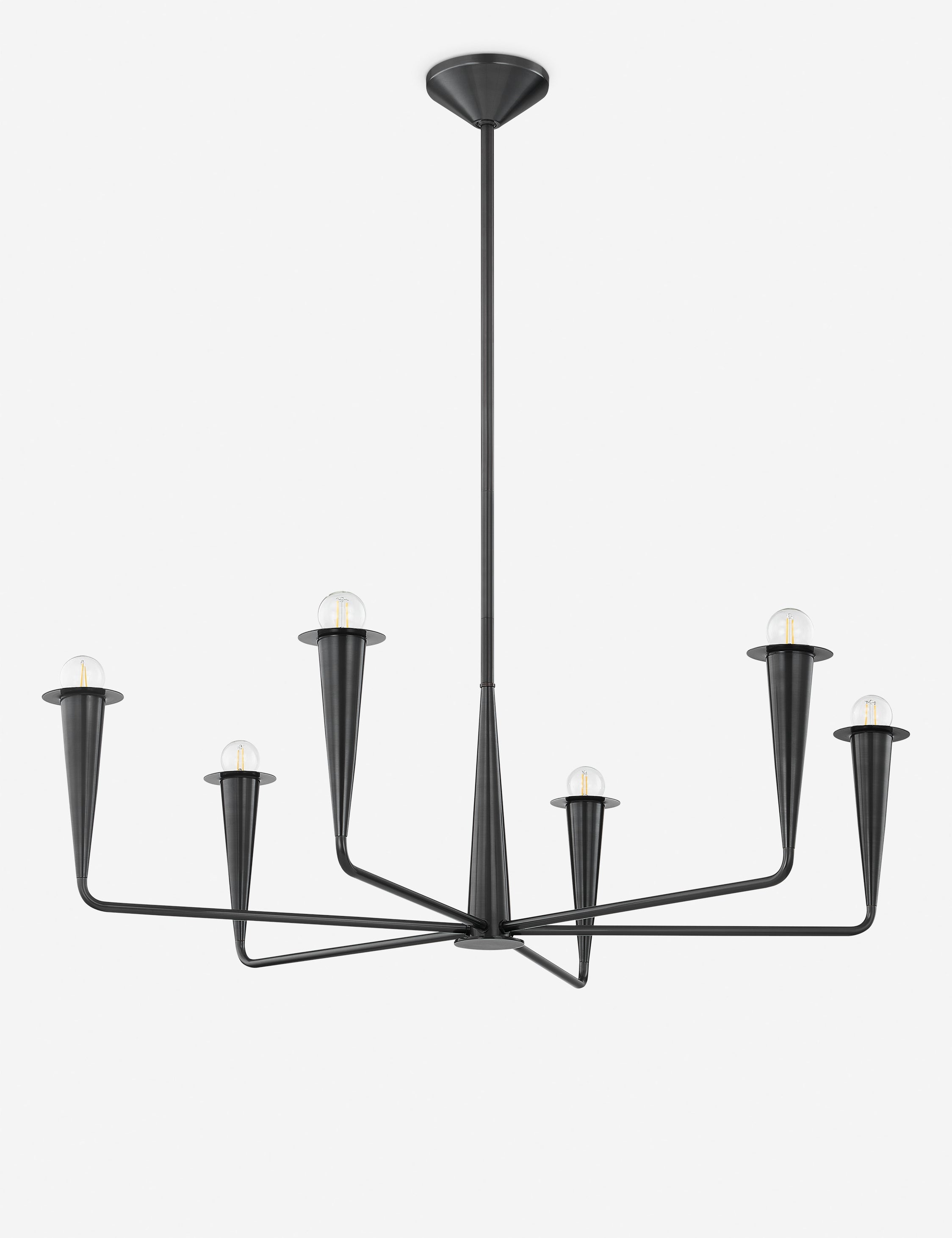 Lustre classique Rutland en noir - Noir