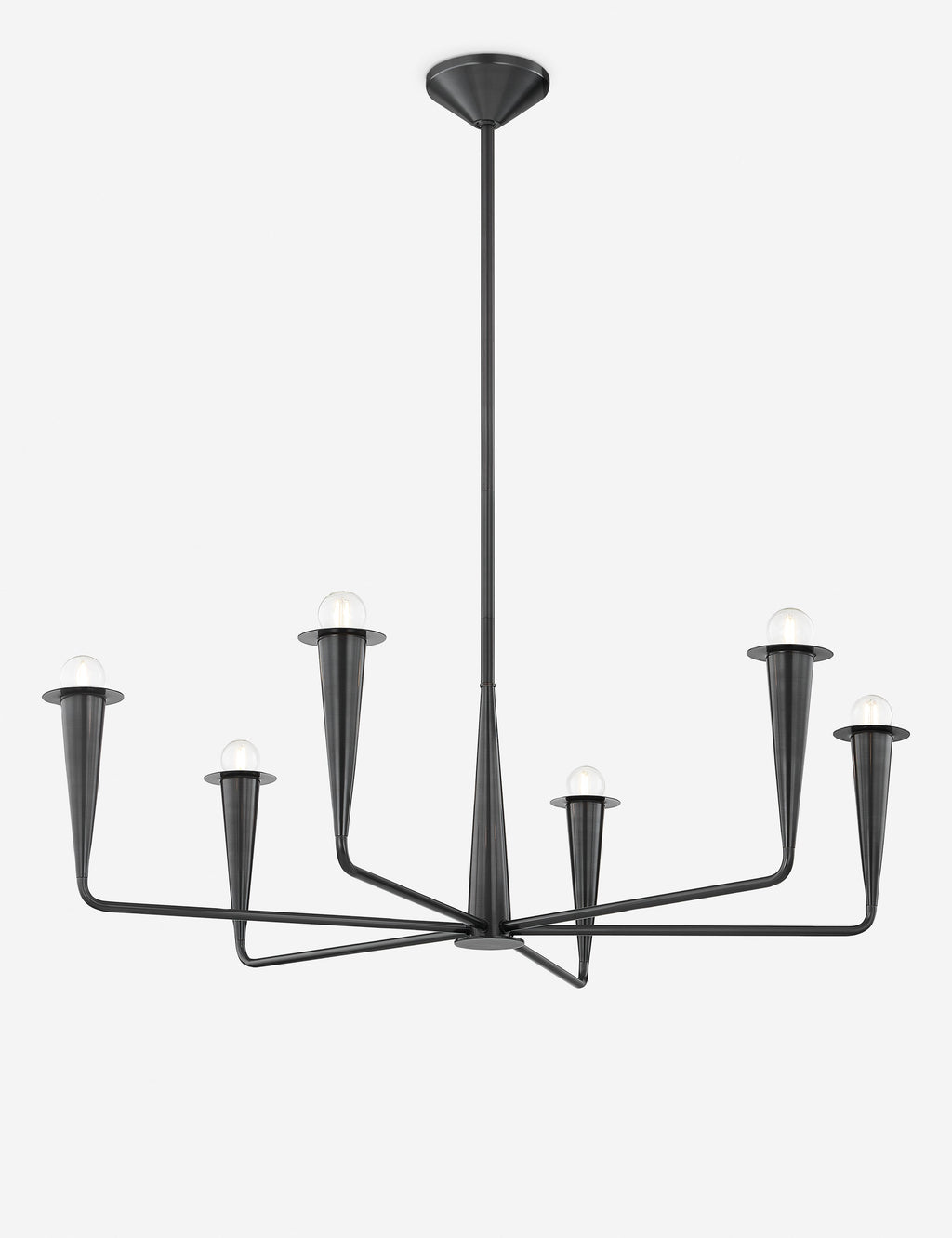 Lustre classique Rutland en noir - Noir