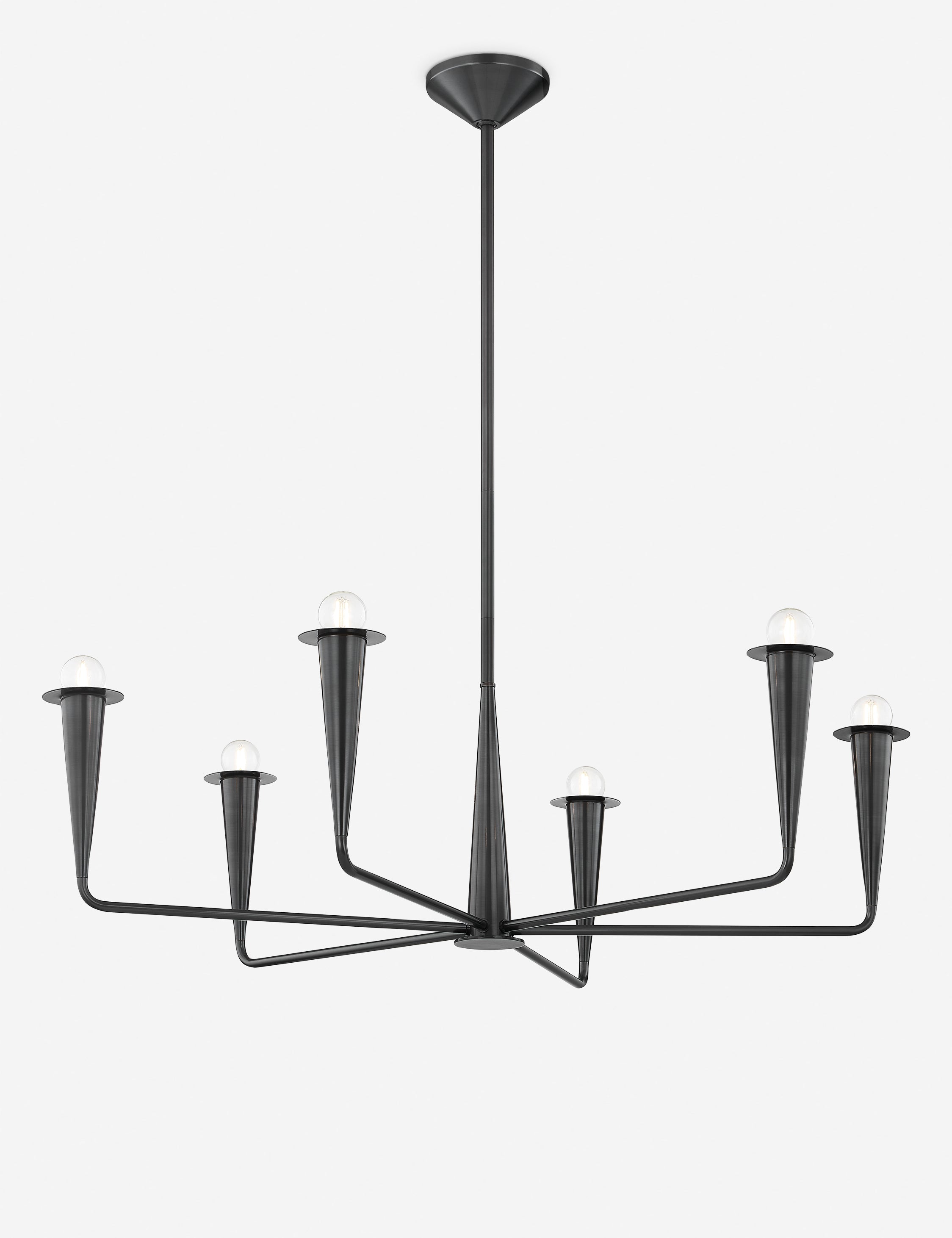 Lustre classique Rutland en noir - Noir