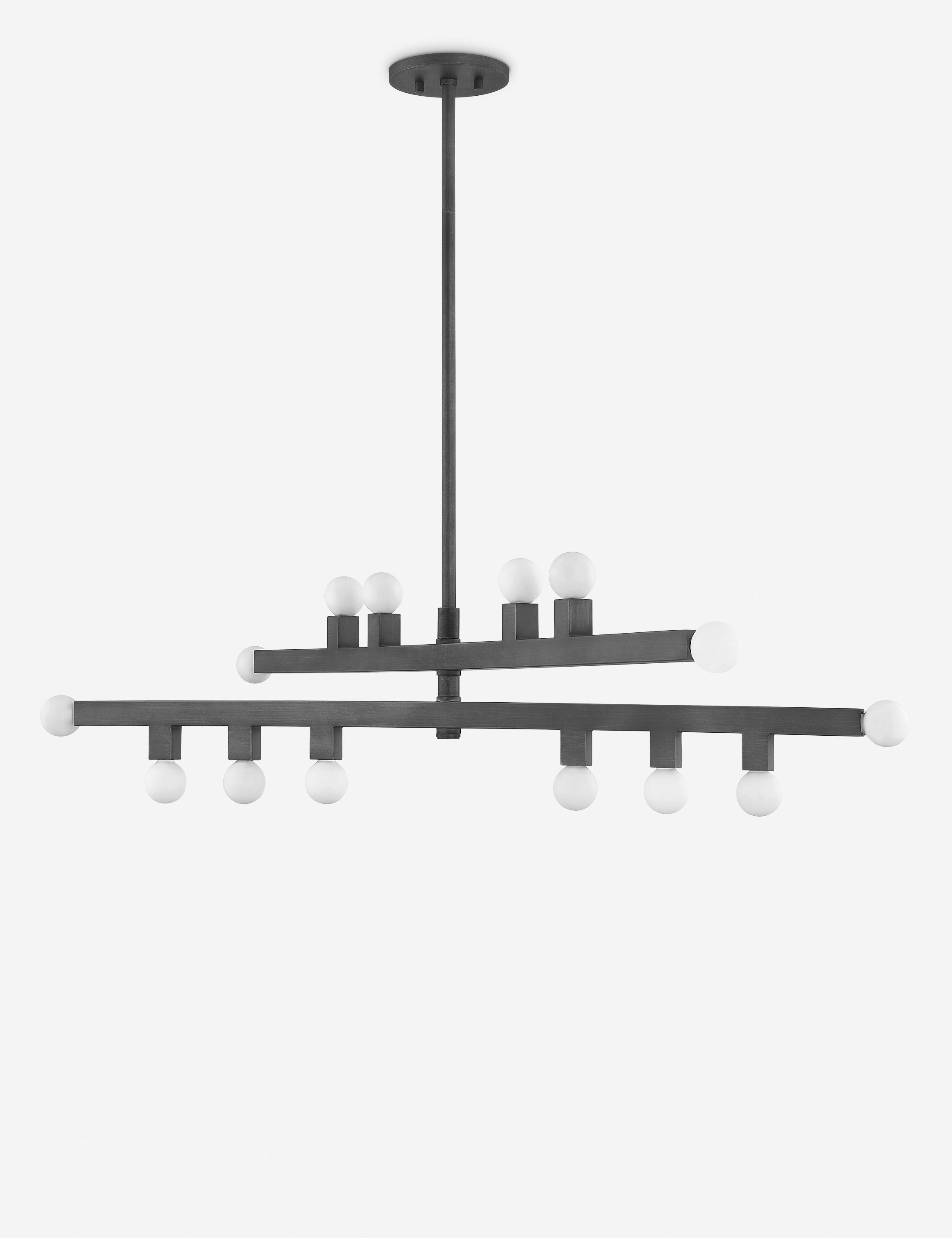 Lustre minimaliste Thorvin en noir - Noir