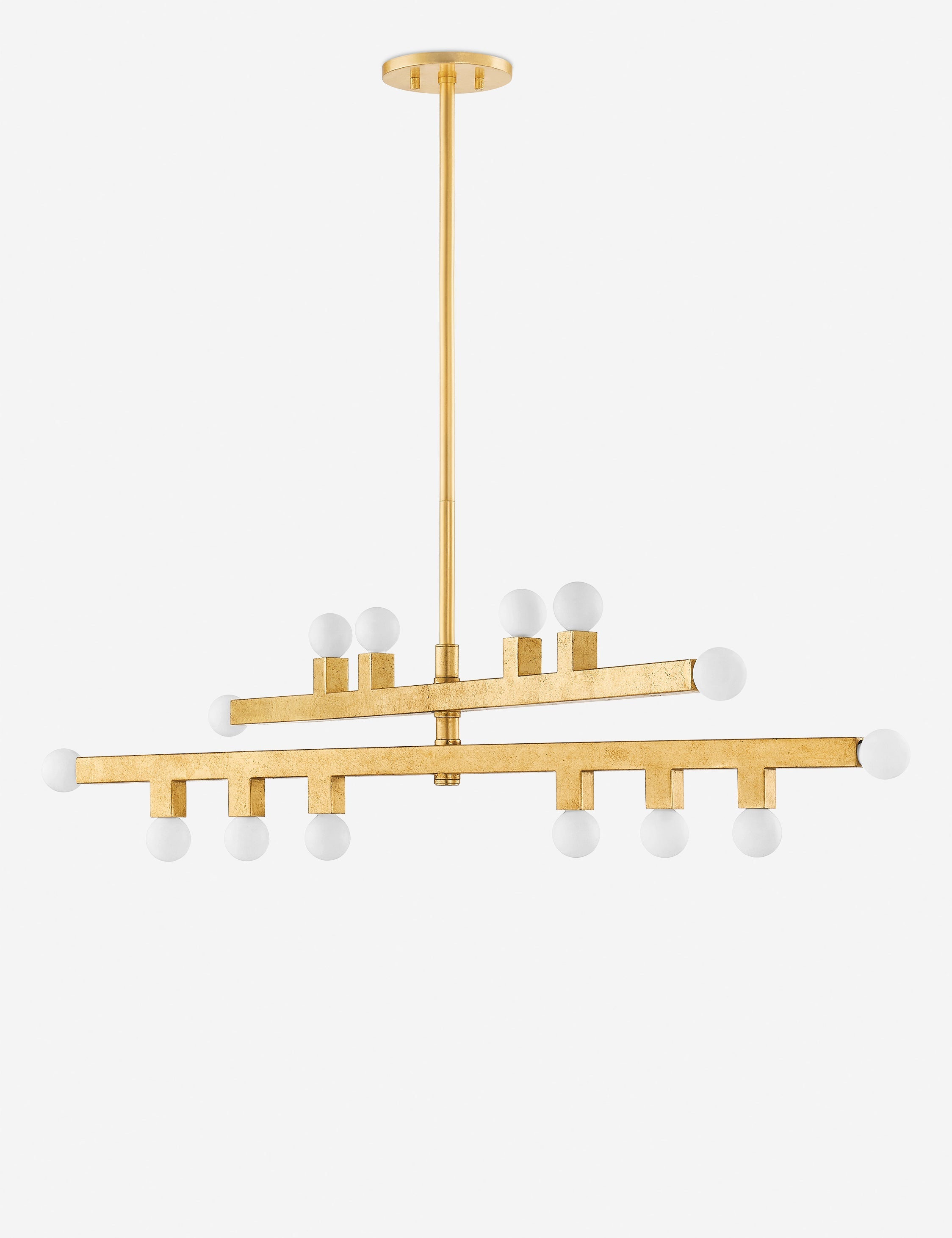 Lustre minimaliste Thorvin en laiton - Laiton