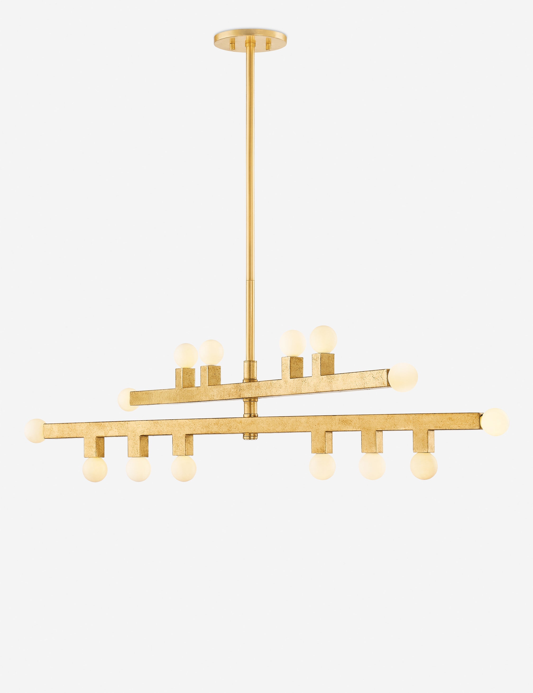 Lustre minimaliste Thorvin en laiton - Laiton