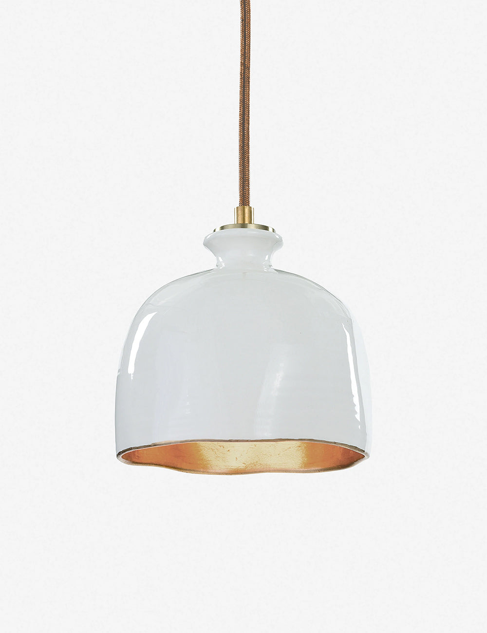 Suspension vintage Zeno en blanc - Blanc